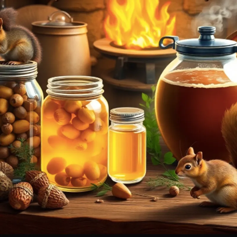 Nutty Acorn Mead image